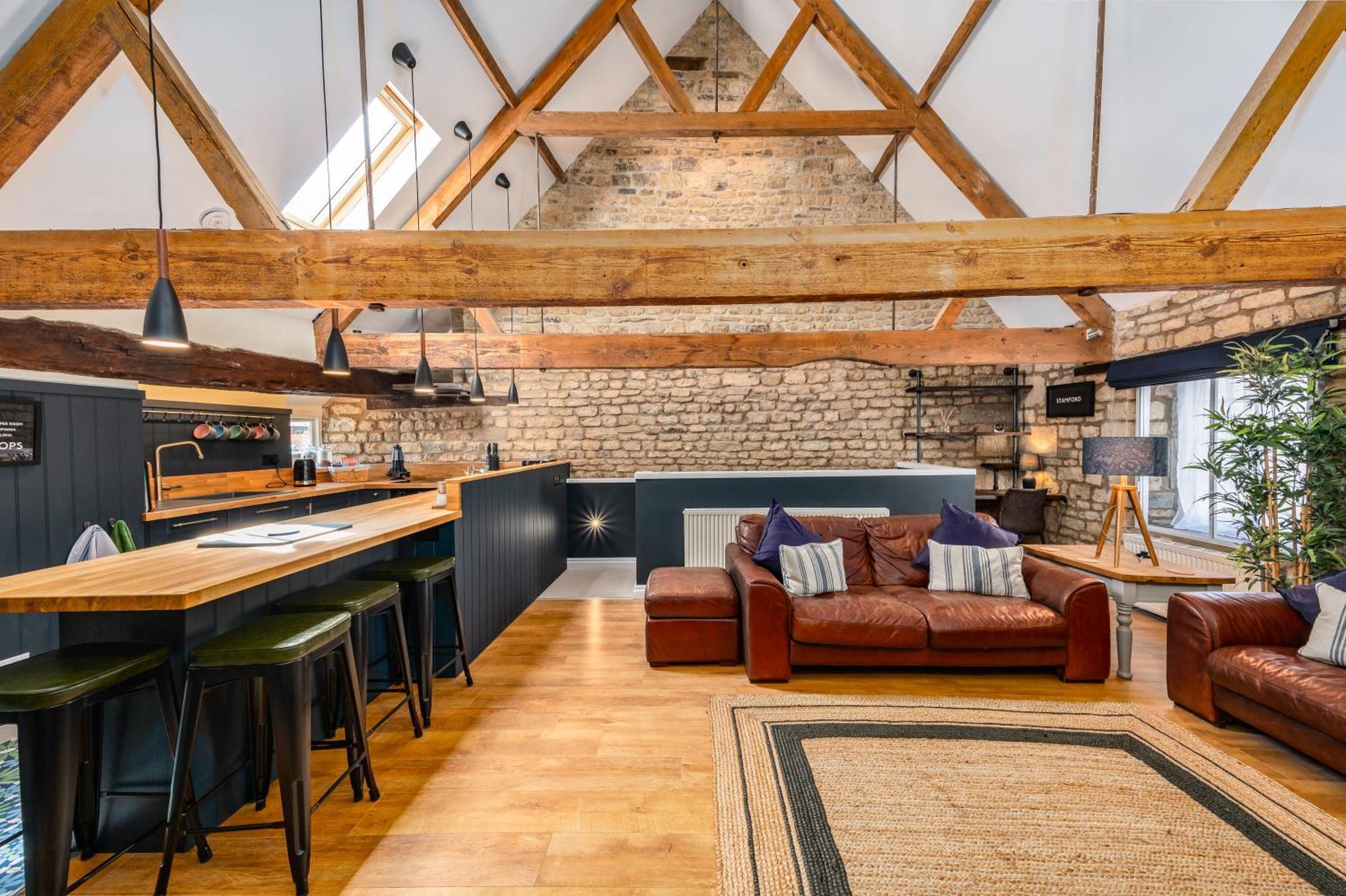 Luxury Town Centre Loft Apartment In Converted Granary Stamford Kültér fotó